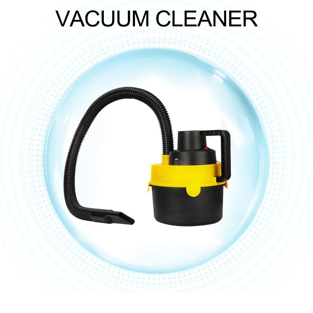 Portable 12V Car Vehicle Cleaner Drums with High Power Dual-purpose Dry Wet Inflatable Vehicle Super Suction Vehicle Cleaner