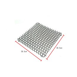 Esteras de plástico antiplagas para gatos y jardín, tira de plástico, tapón de excavación de red, Red de jardín, proveedores de puntas de plástico: M
