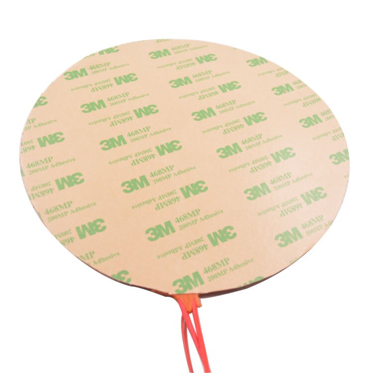 Silicone heating pad heater circular 160mm for 3d printer heat bed