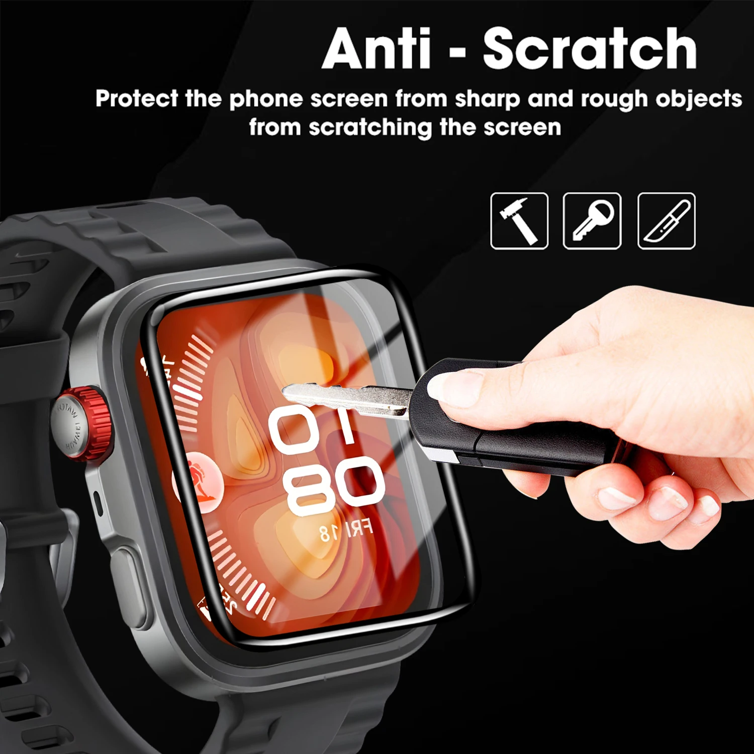 1/4Pack 3D Curved Screen Protector For Huawei Watch Fit 2 Fit3 Fit4 Pro Full Cover HD Soft Film For Huawei Watch ES/Fit 2 3 4Pro