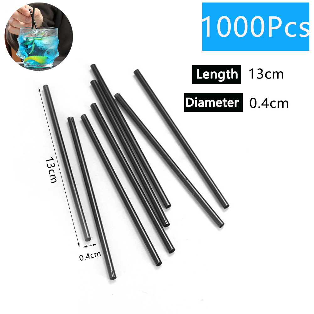 50/500/3000 Uds pajitas negras pajitas flexibles para beber tubo de bebida de plástico curvo plegable paja accesorios de de bar de boda: Verde