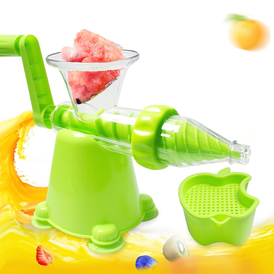 Multifunctioneel Handmatige Juicer Huishoudelijke Mini Gebakken Groente Sap Machine 100% Originele Sap Voor Kind Gezond Leven