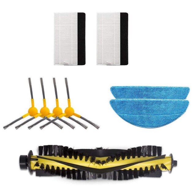 Szczotka boczna robić Mamibot Exvac660 urządzenia elektryczne robot części zamienne robić odkurzaczy zamiatarka szczotki główne filtry końcówka mopa: 10