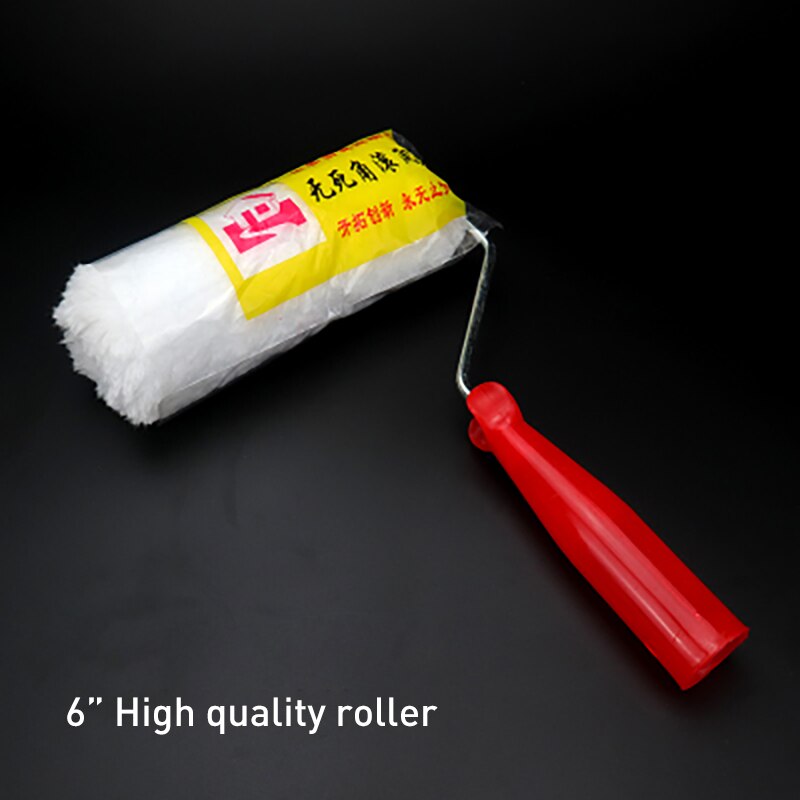 ZHUI TU Patroon Verf Roller Borstel 4/6/8/9 Inch Latex Verf Coating Roller borstel Muur Renovatie Coating Borstels: 6inch Paint Rollers