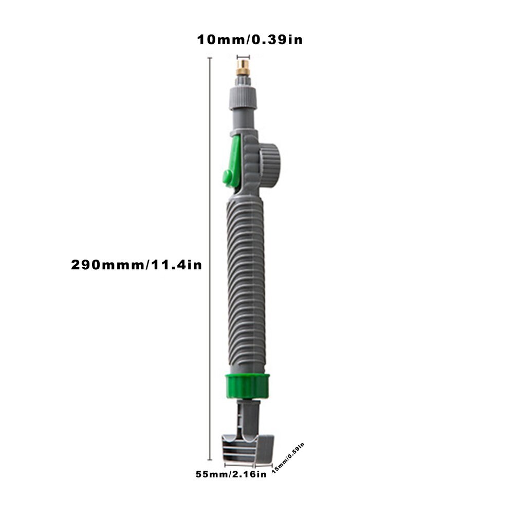 High Pressure Air Pump Manual Sprayer Adjustable Drink Bottle Spray Head Nozzle With Long Suction Pipe Garden Watering Tool