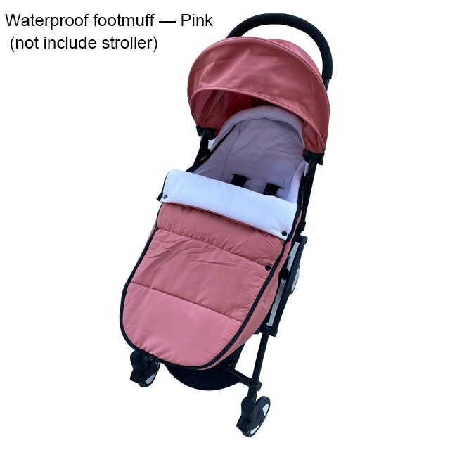 Universele kinderwagens Voetenzak, kinderwagenaccessoire Compatibel met Babyzen YOYO, YOYO2 en YOYO3 kinderwagens - Zachte voering en stof: Roze