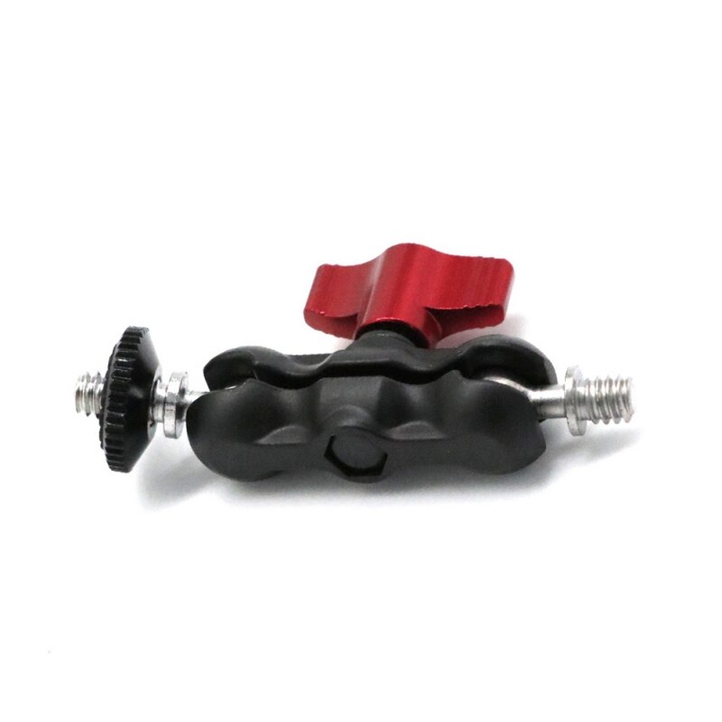 Arm Stabilizer Mount Adapter Dual Ball Head Adjustable Rotatable DSLR Camera LCD Monitor Accessory Hotsale