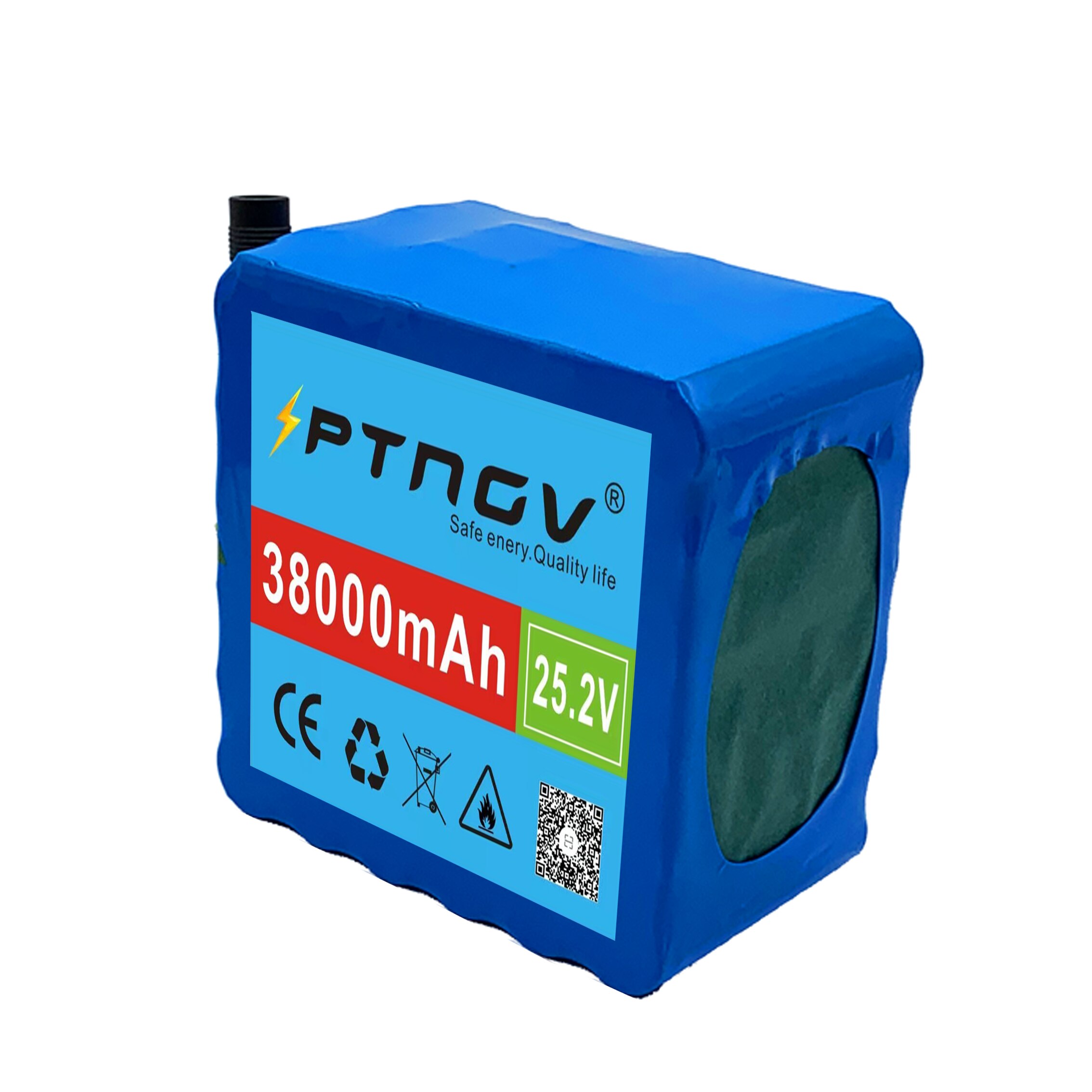 24V 38ach 6S5P 18650 akumulator litowo-jonowy 25.2v 38000mAh elektrycznego roweru motoroweru/elektryczny/akumulator litowo-jonowy + ładowarka 2A