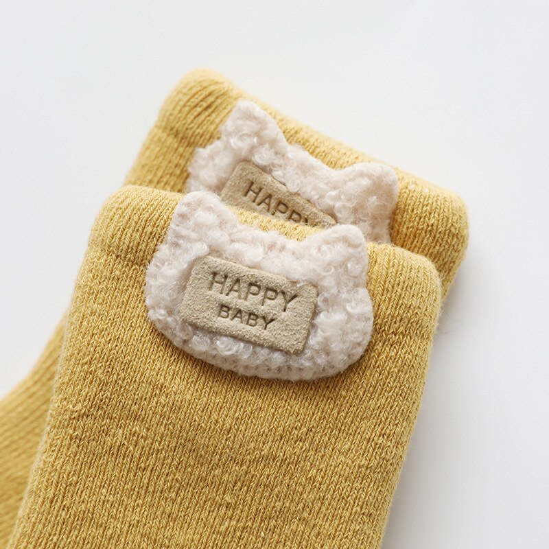 3 Paren/partij 0 Tot 24M Herfst Winter Warm Baby Sokken Super Dikke Badstof Sokken Voor Pasgeborenen Zuigelingen Girs Leuke animal Kids Sokken Jongens