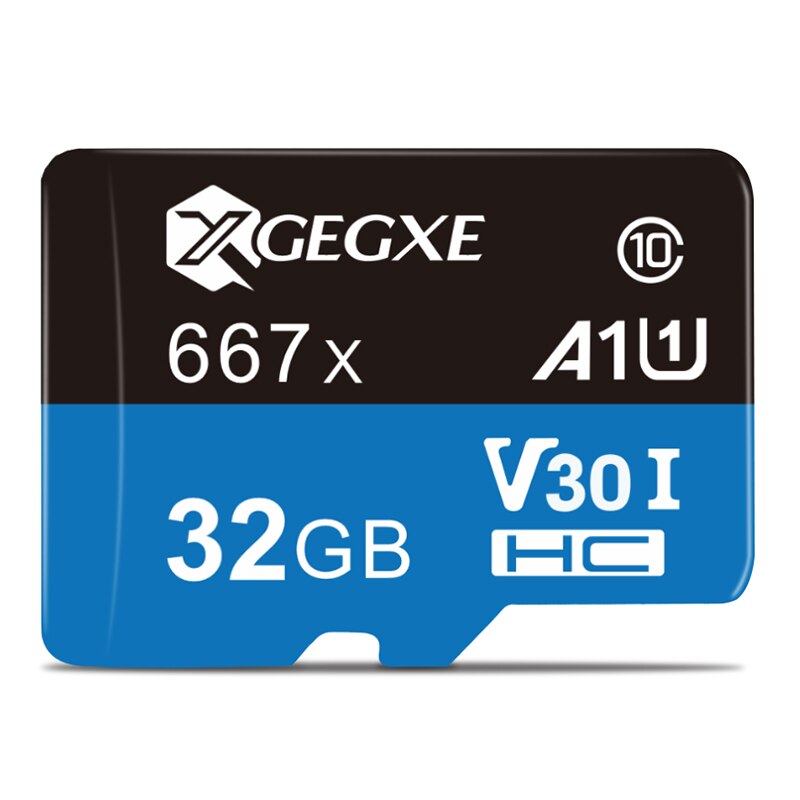 XGEGXE Speicher Karte 32GB Micro SD 667X 64GB C10 128GB 256GB TF Karte für Laptop: 32GB