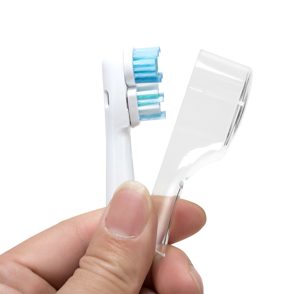 4-delig/pak opzetborstel beschermhoes voor Oral B Double Clean elektrische tandenborstel stofdichte beschermkap reisbenodigdheden