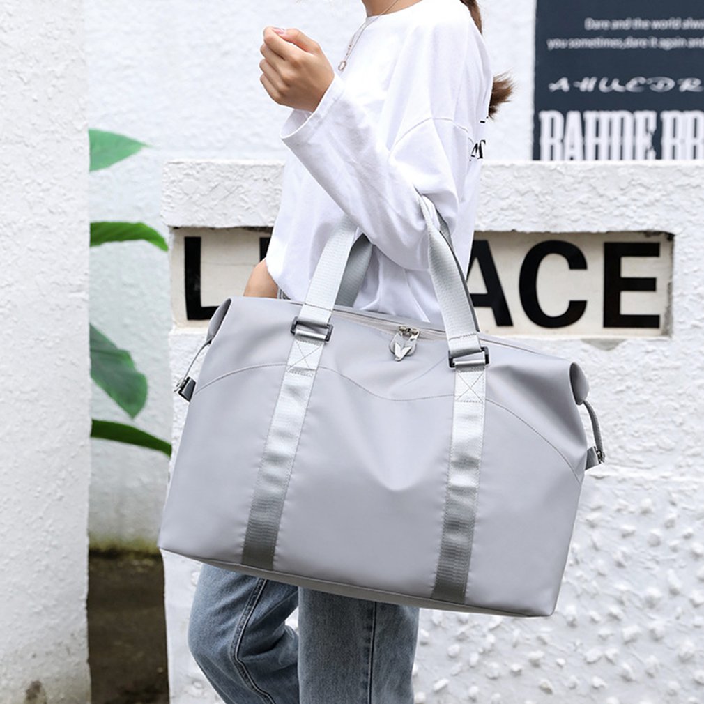 Travel Bag Short Tour Weekend Sports Gym Duffel Bag Waterproof Large Capacity Suitcase Luggage Shoulder Bag With Shoes Warehouse