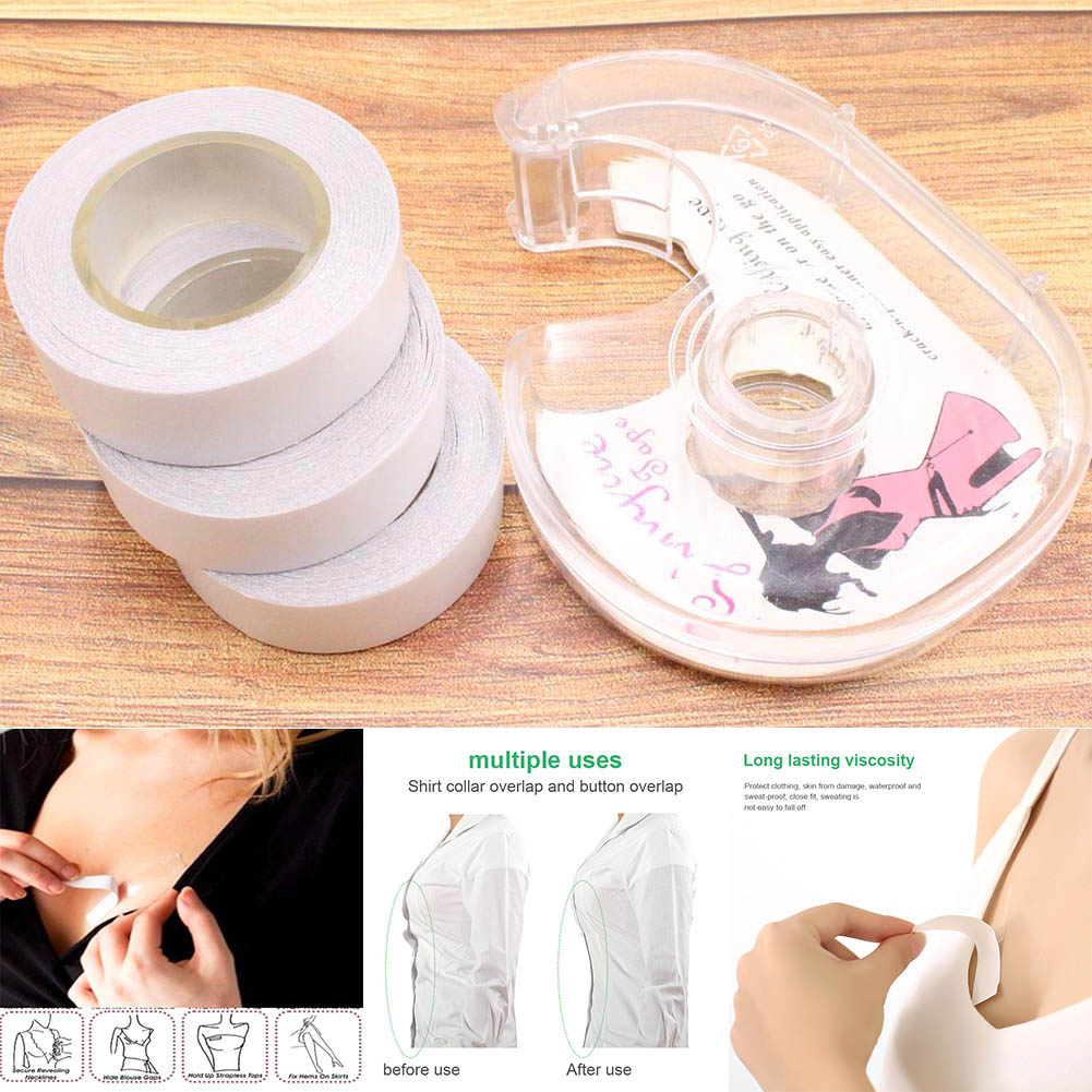 Ondergoed Band Anti-Slip Dubbelzijdig Tape Kleding Lijm Voor Vrouwen Body Skin JS23