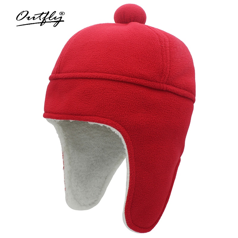 Autumn and Winter Beanie Ladies Cute Ball Bomber Hat Ear Protection Hat Imitation Lamb Wool Warm and Cold Hat 58cm Head Size