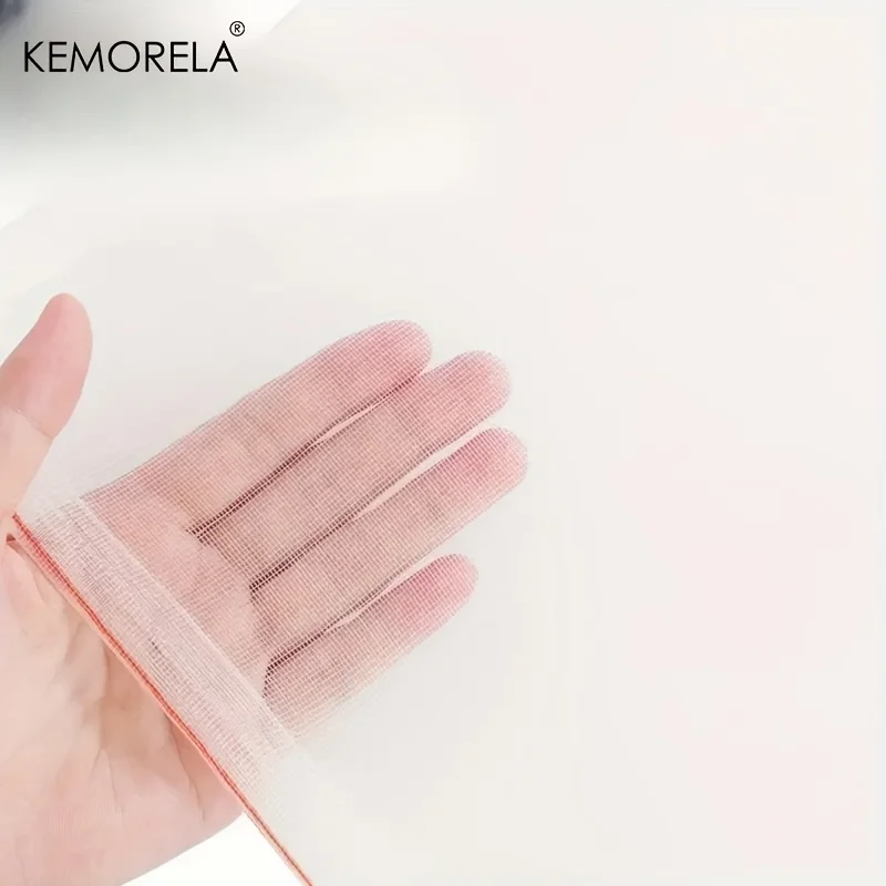 KEMORELA 50 pièces sacs de Protection contre les insectes aux fruits en maille blanche-couvercles Non tissés PP/TPE durables pour garder les insectes oiseaux-idéal pour les fruits