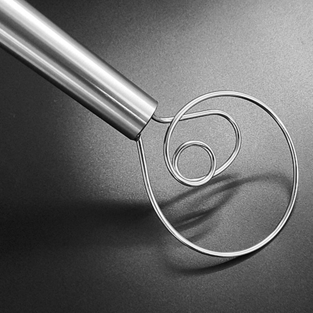 Handmatige roestvrijstalen eierklopper melkklopper blender keukenbenodigdheden de eierklopper is perfect voor het roeren van brooddeeg