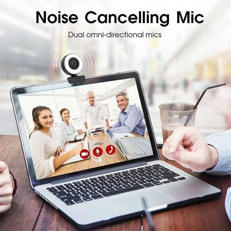 X11-Network Computer Kamera mit Füllen Licht Usb Fahrer-Freies Live Web Klasse Video Konferenz Hd für Live Büro Lehre