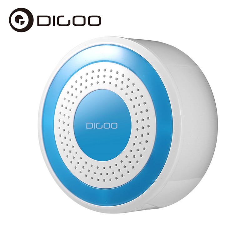 DIGOO DG-ROSA 433MHz Drahtlose DIY allein Alarm Sirene Multi-funktion Heimat Sicherheit Alarm Systeme Gastgeber &Ampere; Sirene einstellen