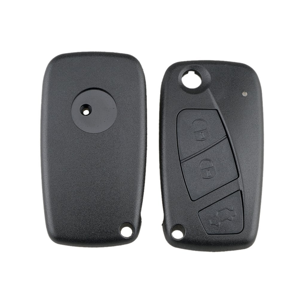 Folding Flip 3 Btn Afstandsbediening Sleutelhangers Geval Shell Voor Fiat Punto Ducato Stilo Panda 3-Key Case key Protector