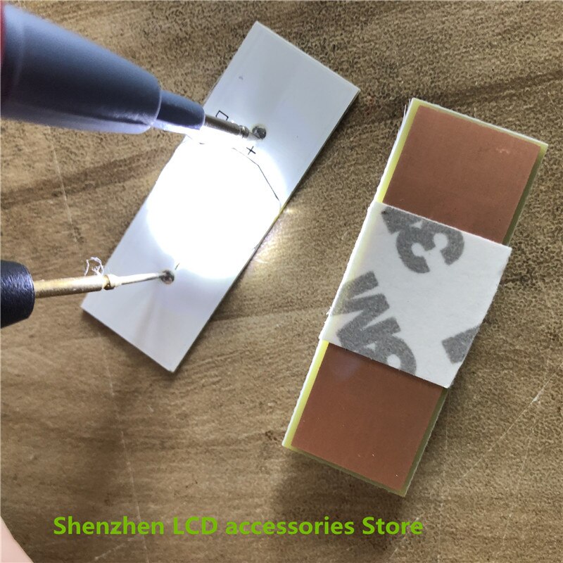 50Pcs/Lot 6v SMD Lamp Beads with Optical Lens Fliter for 32-65 inch LED TV Repair 48HR330M05A1