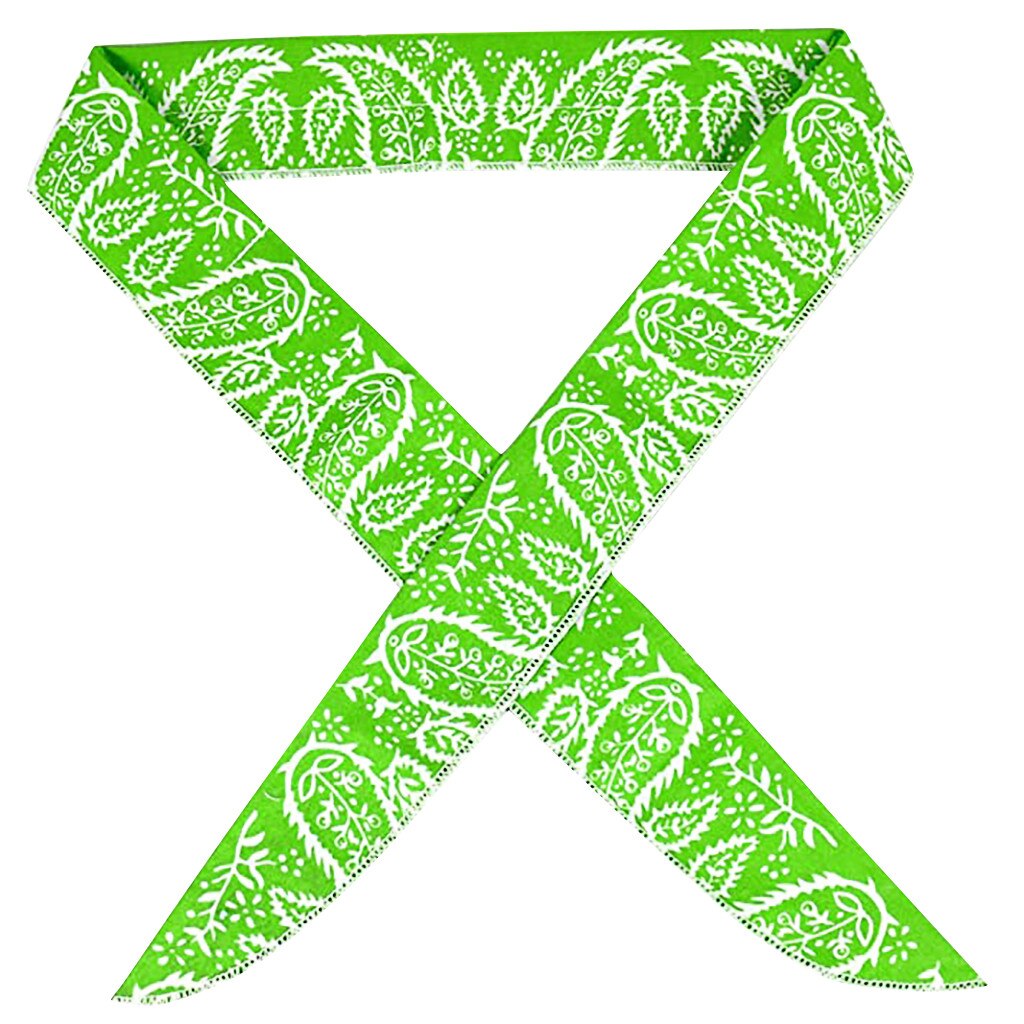 Outdoor All Cotton Printing Cooling And Cooling Ice Scarf Sports Scarf Headband brand neck bandana Handkerchief hijabs stoles: C