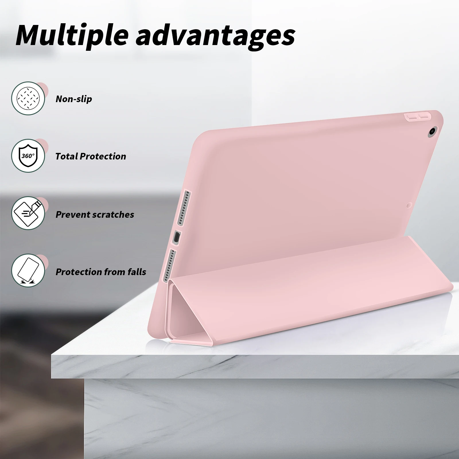For iPad Case 9th Generation 10.2 inch Model A2602 A2603 A2604 A2605 for iPad 7/8/9th Gen Cases Cover accessories