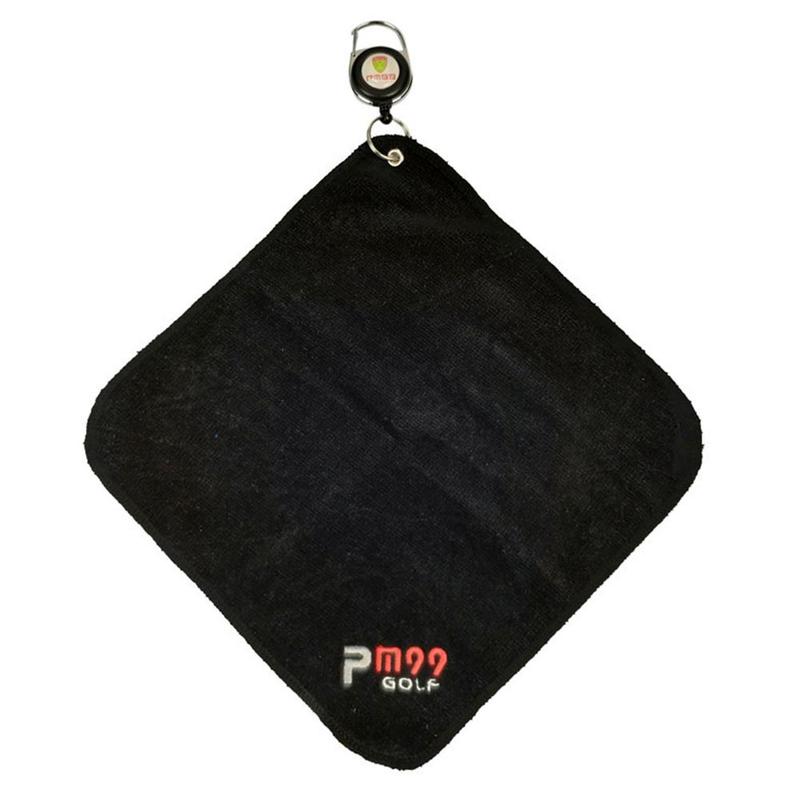 Wieża golfowa z łatwym ciągnąć linę, sportowy na świeżym powietrzu dwustronny aksamitny ręcznik robić ocierania potu