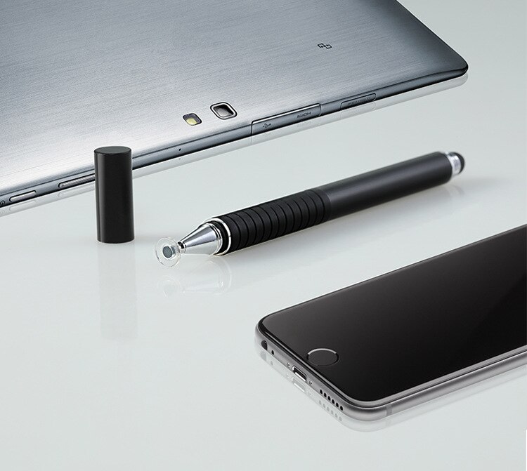 2 in 1 Precisie Serie Capacitieve Pen Universal Disc Stylus Touch Screen Pen voor Alle Andere Capacitieve Touchscreens