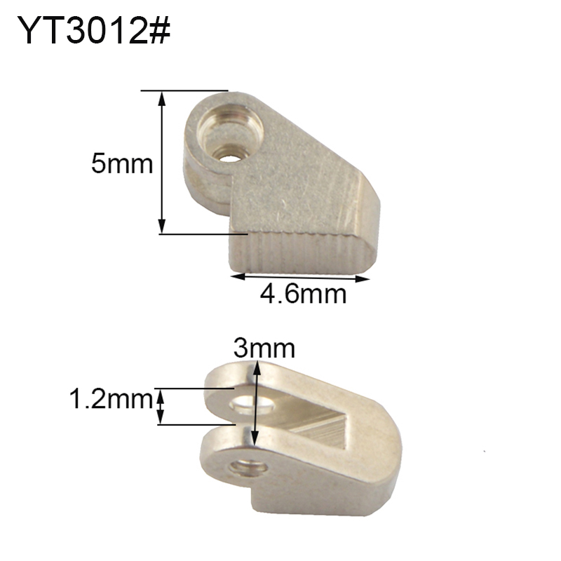 20Pcs (10Pairs) Brillen Scharnier Reparatie Vervanging Bril Enkele Dubbele Tand Scharnier Reparatie Accessoire: Blauw