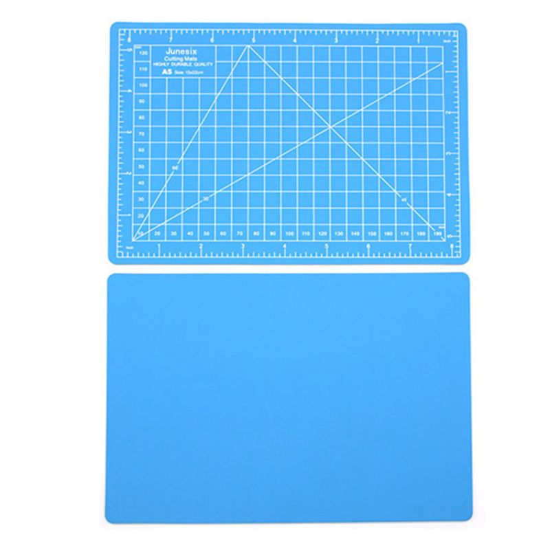 A5 Cutting Board Manual Model Multi-Purpose Model Cutting Pad Rubber Stamp Engraving Pad Measuring Scale Board