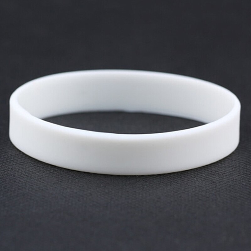 Silicone Rubber Wristband Basketball Sports Wristbands Flexible Hand Band Cuff Bracelets Casual For Women Men Hand Accessories: 1