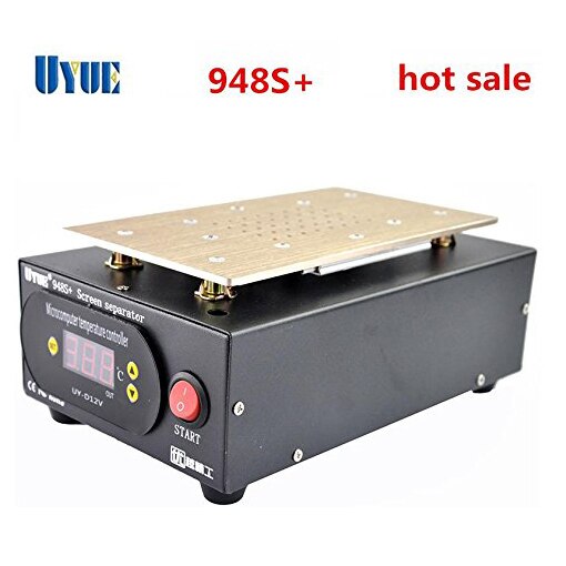 Uyue 948s+  lcd separator maskin skjermreparasjon maskin innebygd pumpe vakuumsett for iphone for samsung