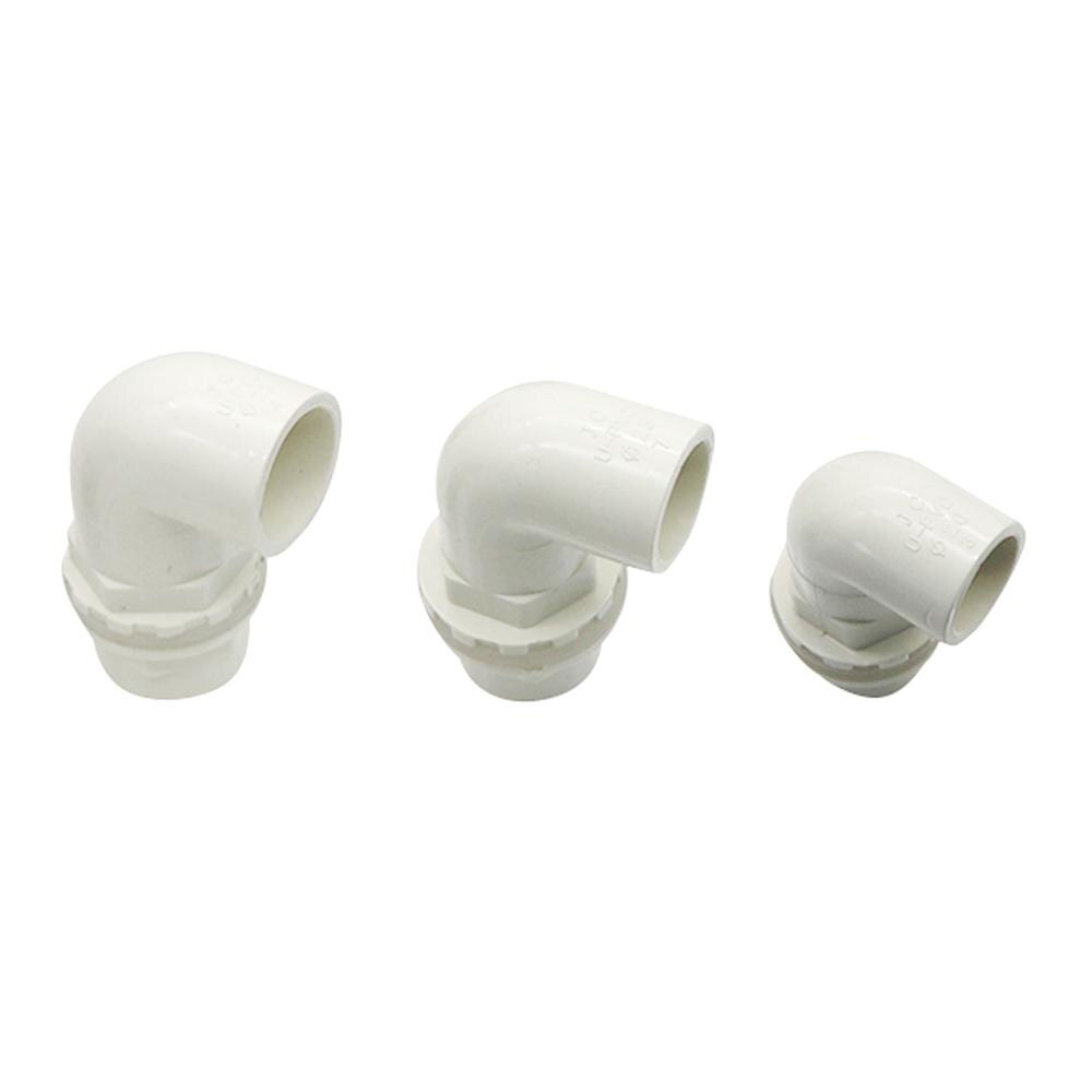 ID 20/25/32mm 90 ° Gomito PVC Connettore Acqua di Irrigazione Giardino della Fattoria di Alimentazione Comune Serbatoio di Acqua acquario Sistema di Drenaggio Tubo di Strumento