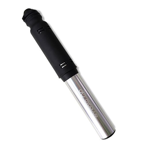 CYCPLUS Bicycle Pump Mini Pumpe for Bike Cycling Inflator Accessories 110PSI Portable Aluminum Alloy Presta Schrader Valve pump: Silver