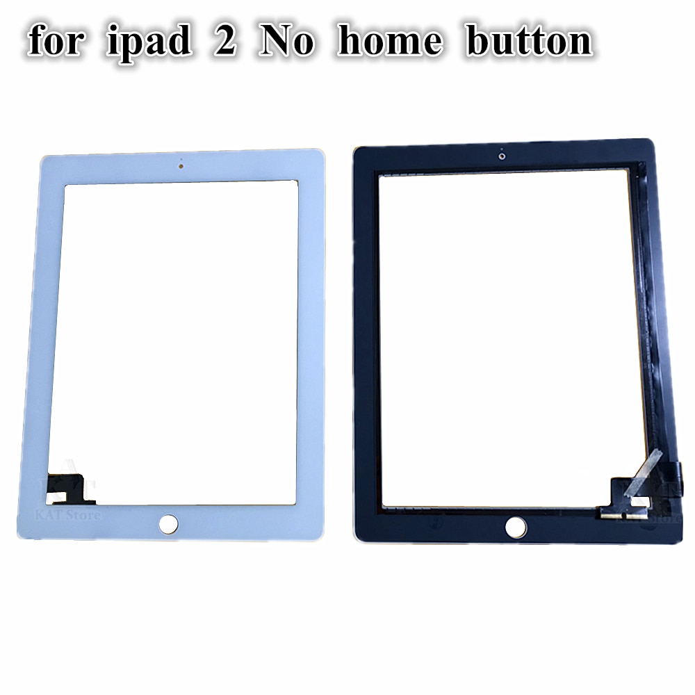 1Pcs 9.7 "Touch Screen Voor Ipad 2 A1395 A1396 A1397 Front Touch Screen Digitizer Sensor Glass Panel Frame voor Ipad 3 A1416 A1430