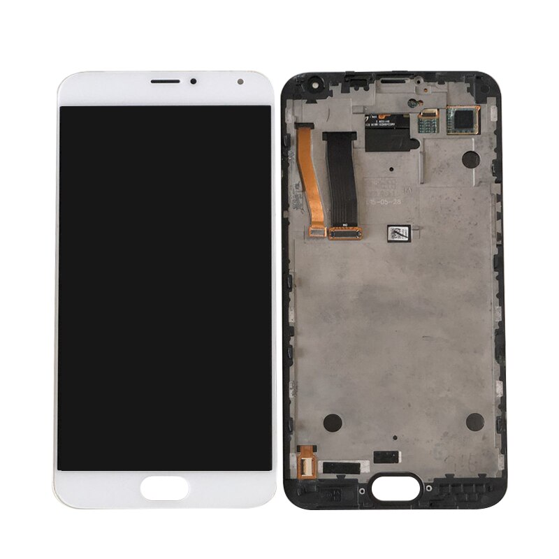 M & Sen-pantalla LCD Original de 5,5 pulgadas para Meizu MX5 MX 5, con marco y Digitalizador de Panel táctil para Meizu MX5