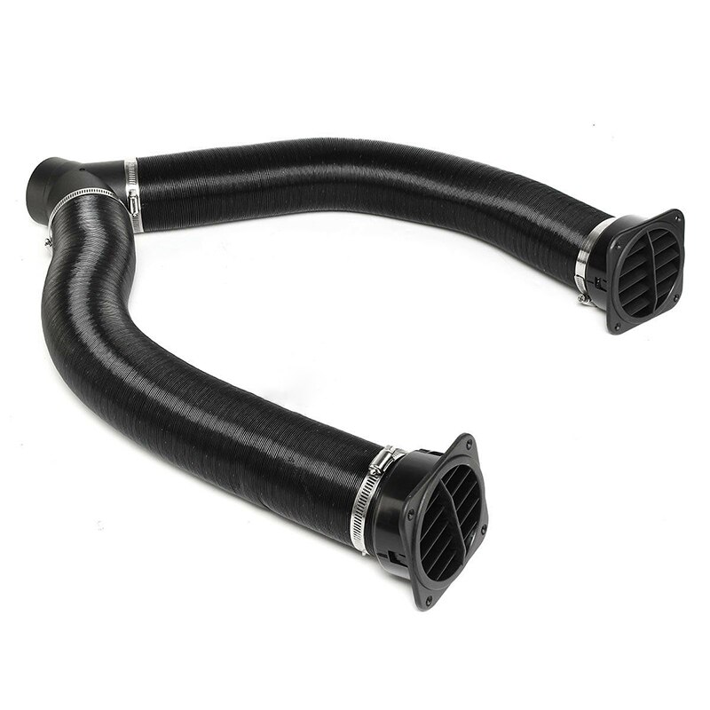 75mm Heater Pipe Ducting Y Piece Air Outlet Vent Set for Heater