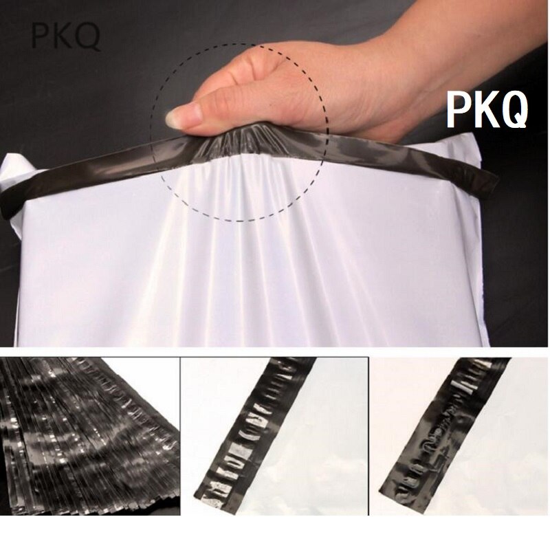 100Pcs/Lot Poly Mailer Waterproof Mailing Bags Thicken Bags Mailer Self-seal Adhesive Courier Storage Bags