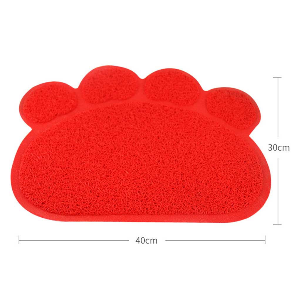 Kattesands fangstmåtter puder 30*40cm pvc elastiske fibermåtter til kattebakke nds