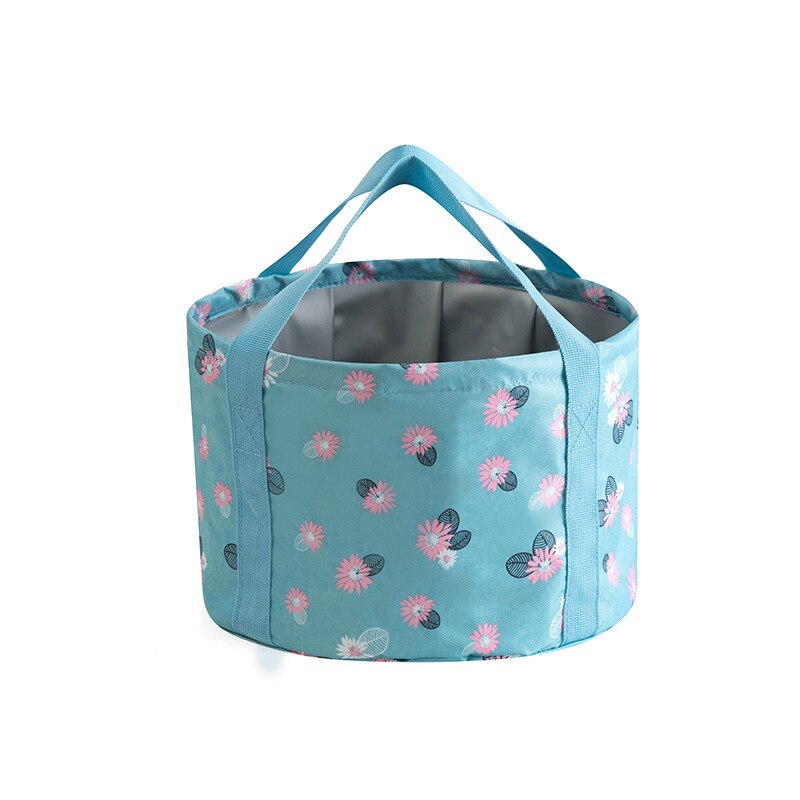 Opvouwbare Bassin Reizen Draagbare Bad Bag Wastafel Water Emmer Grote Wastafel Wassen Mand Reizen Opslag Voetenbad Emmer: E