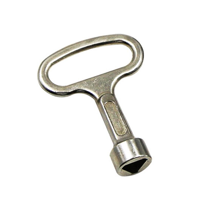 MS705 Electrical Cupboard Box Elevator Cabinet Key Universal Triangle Key Wrench Train Switch Panel Lock Key: S