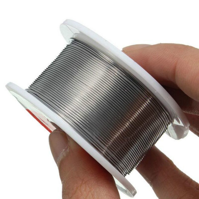 100g 0.6/0.8/1/1,2 63/37 FLUX 2.0% 45FT Zinn Blei Zinn Draht Melt Rosin Core solder Löten Draht Rolle No-clean