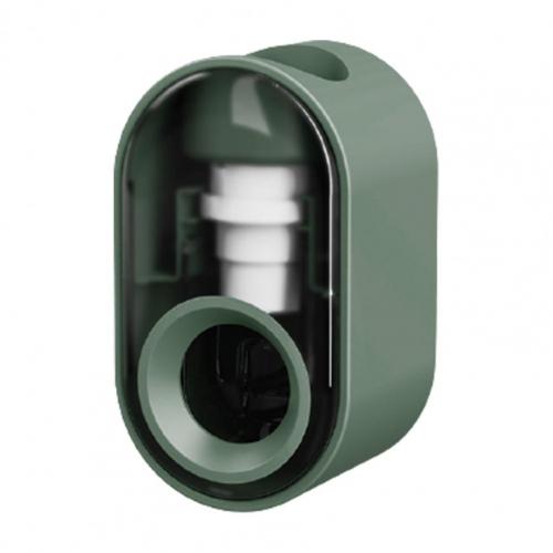 Wall Mounted Toothpaste Squeezer Waterproof PC Automatic Toothpaste Dispenser dispensador pasta dientes bathroom accessories: Atrovirens