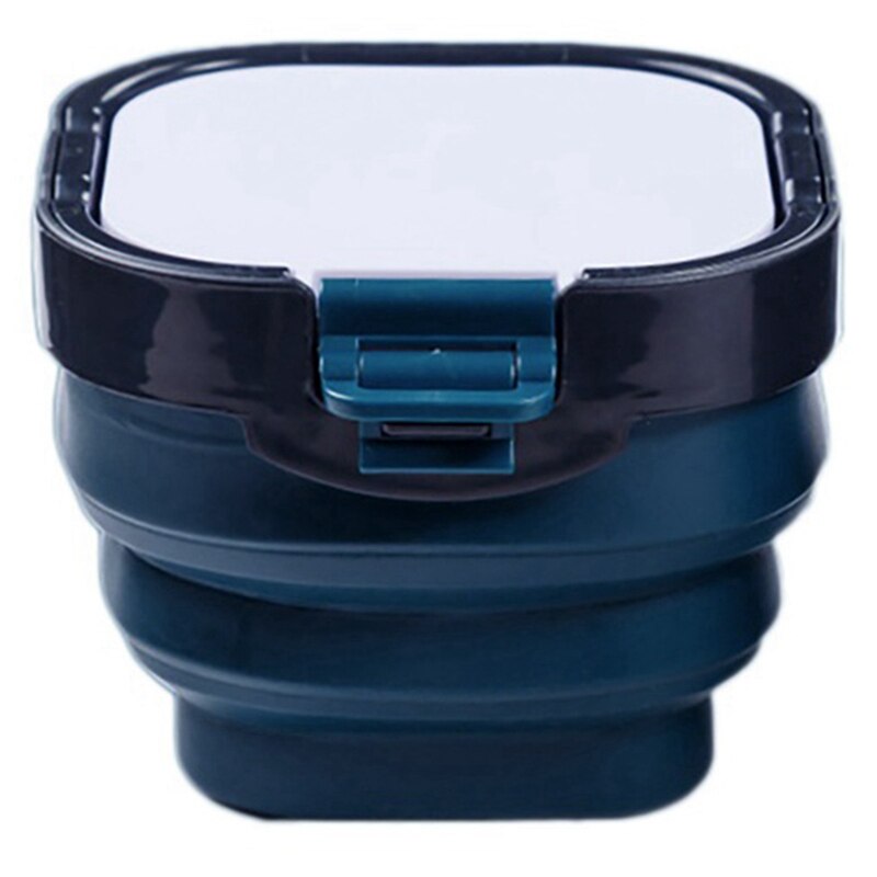 Superior 3-In-1 Folding Paint Box Comes with Pen Washer 16-Grid Color Palette Pigment Packing Box Palette Painting Supplie: Blue