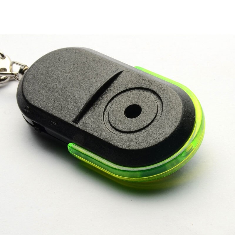 Whistle Sound LED Light Anti-Lost Alarm Key Finder Locator Keychain Device NC99