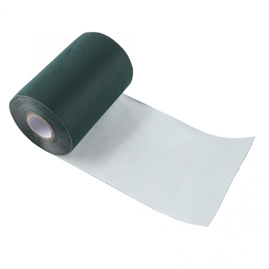 Artificial Grass Ootdty 15*1000cm Self Adhesive Joining Green Tape Synthetic Lawn Grass Artificial Turf Seaming Home