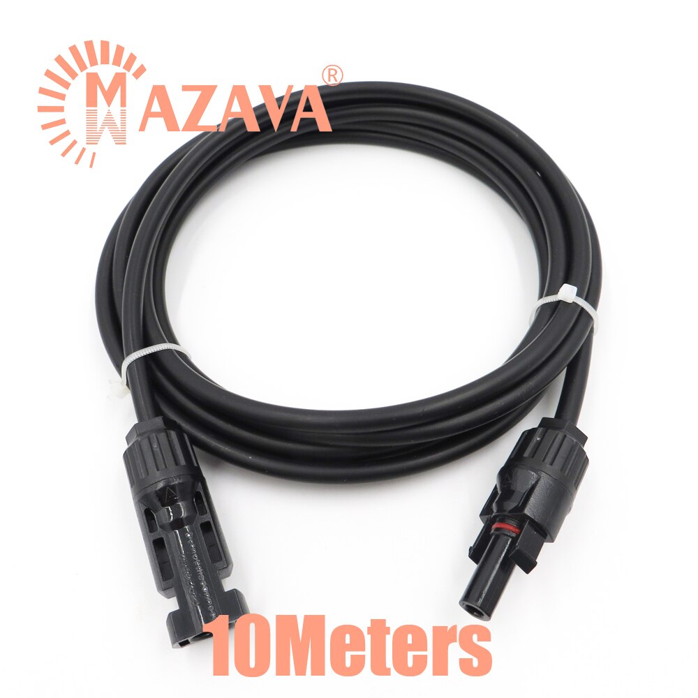 MC Wire 1/3/5/10 Meters Solar Cable Extension Solar Connector PV Cable Copper Wire 2.5/4/6mm2