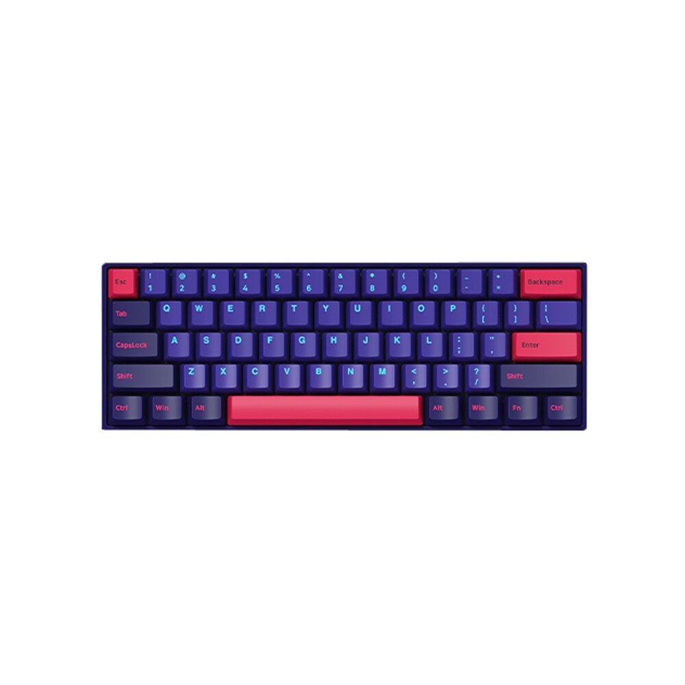 Akko 157 Toetsen Neon Keycap Set Cherry Profiel Pbt Twee Kleur Molding Keycaps Voor Mechanische Toetsenbord Veranderd Win Sleutel Tot app Sleutel