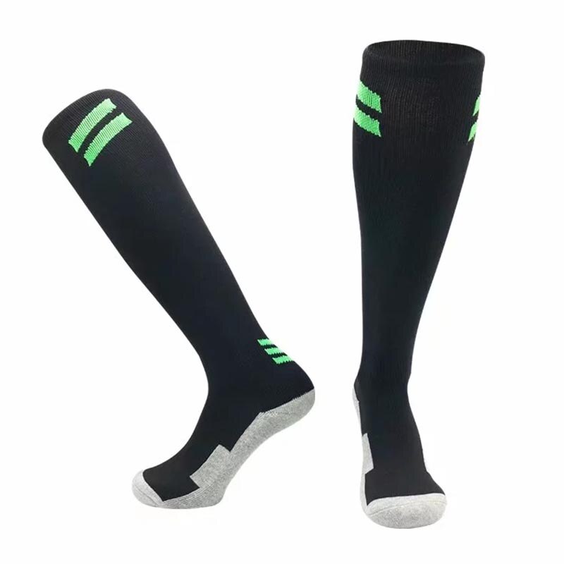 Cycling Socks Kids Men's Women Thicken Soccer Socks Running Basketball Socks Football Sport Team Long Towel Socks Bike Stockings