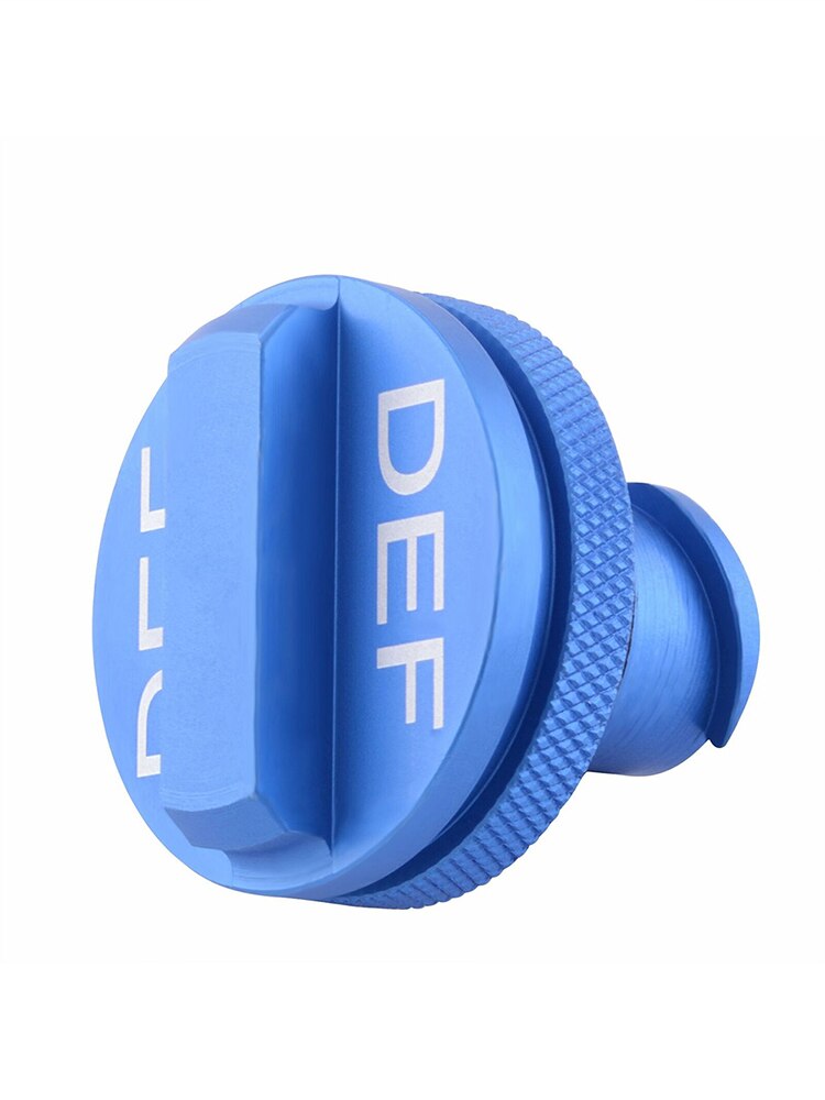 Blauw Billet Aluminium Def Tank Cap Cover Voor -18 Dodge Ram 2500 3500 Cummins